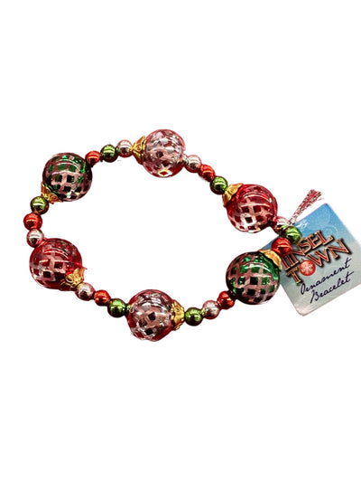 Tinsel Town Ornament Bracelet