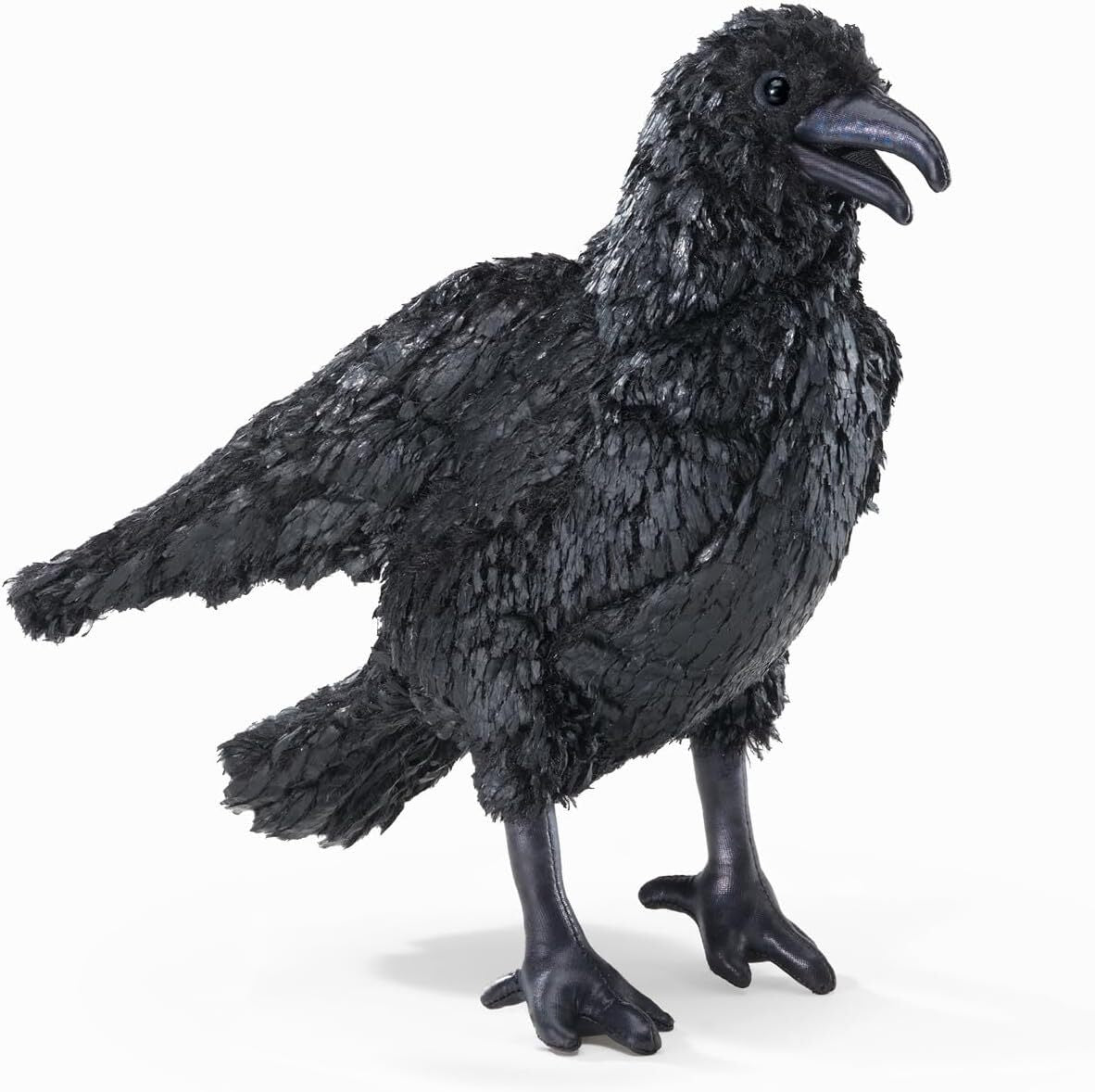 Folkmanis Crow / Raven Hand Puppet