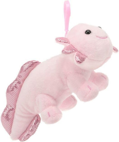 Unipak Pink Axolotl Backpack Clip 7”