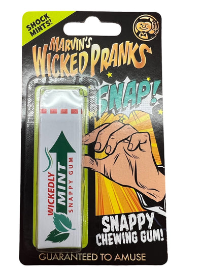 Marvin's Wicked Pranks Snap! Snappy Chewing Gum