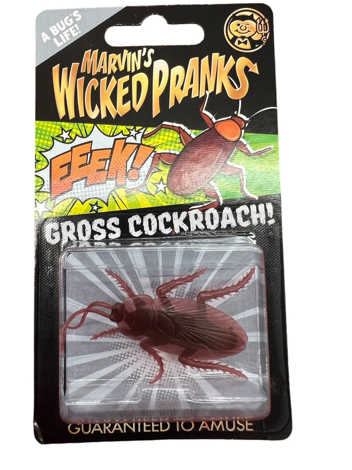 Marvin's Wicked Pranks Eek! Gross Cockroach