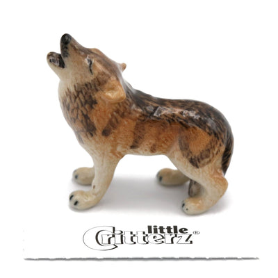 Little Critterz "Lobo" Howling Wolf