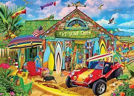 Masterpiece Seek and Find Beach 1000pc Puzzle