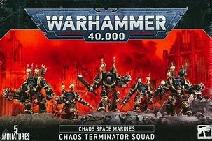 Chaos Space Marines Chaos Terminator Squad Warhammer 40,000