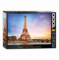 Eurographics Paris- La Tour Eiffel 1000 piece puzzle