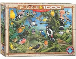 Eurographics 1000pc Garden Birds