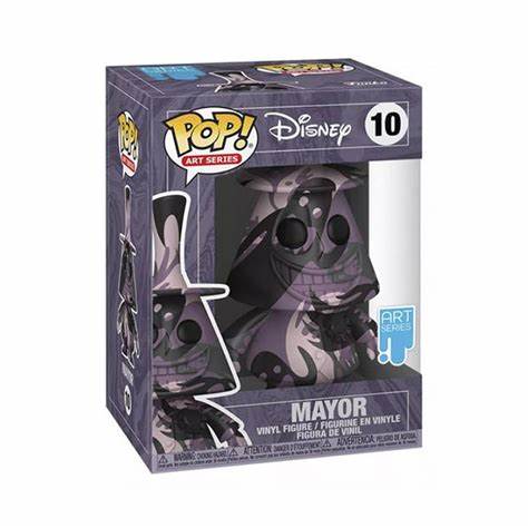 Funko Pop! Disney Nightmare Before Christmas Mayor #10 (Artist  Series) with Protective Case - copy - copy