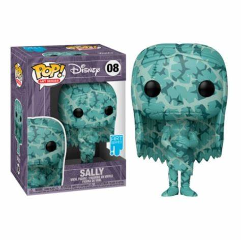 Funko Pop! Disney Nightmare Before Christmas Sally #08 (Artist  Series) with Protective Case