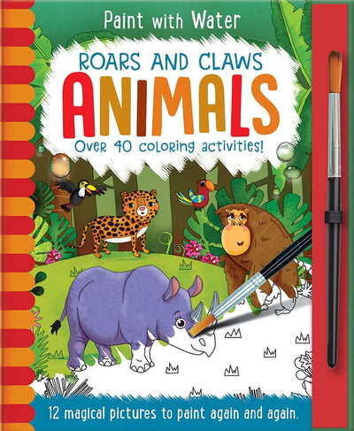 Paint with Water Roars and Claws - Animals