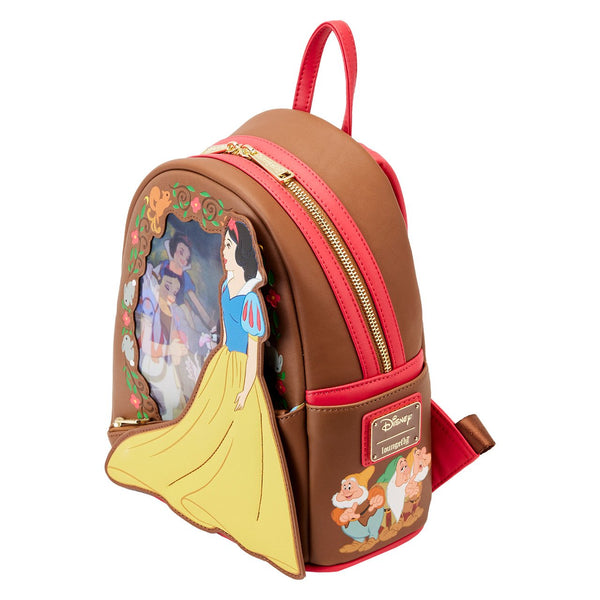Loungefly Disney Snow White Mini Backpack Purse Lenticular