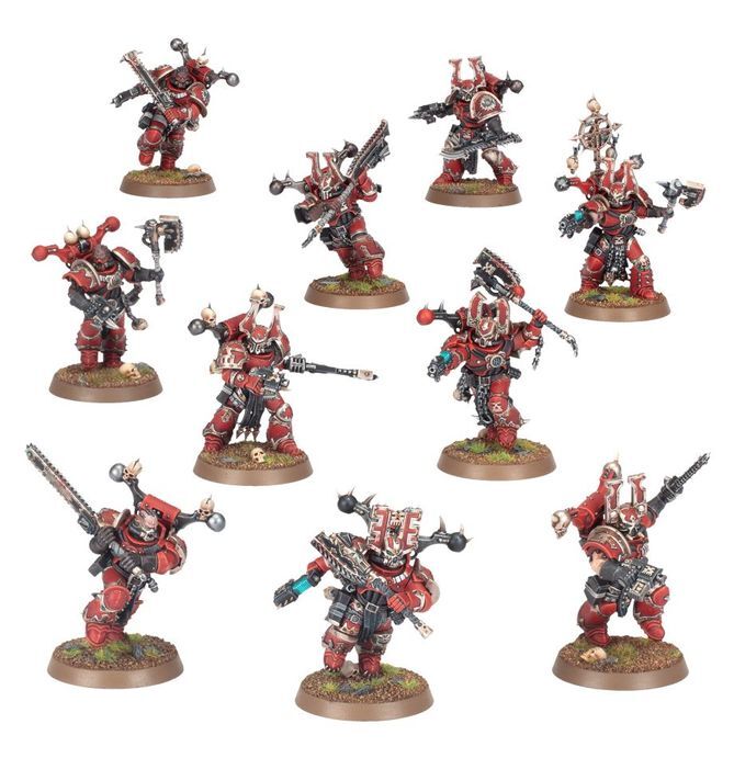 Warhammer 40,000: World Eaters Khorne Berzerkers