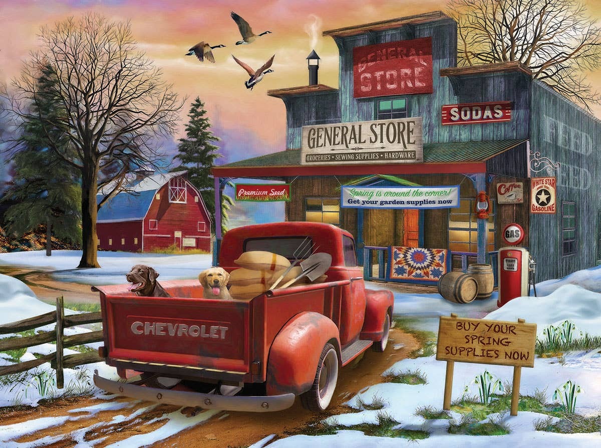 SunsOut - 0277 Spring Supplies 1000 pc Puzzle