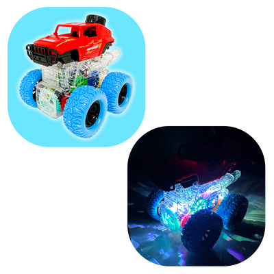 Novelty Brands - SO MUCH FUN JUMBO LIGHT UP VEHICLES TOY CAR