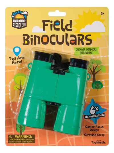 Toysmith - Outdoor Discovery Field Binoculars, Assorted Colors
