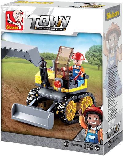 Texas Toy Distribution - Sluban Town Tractor Building Set