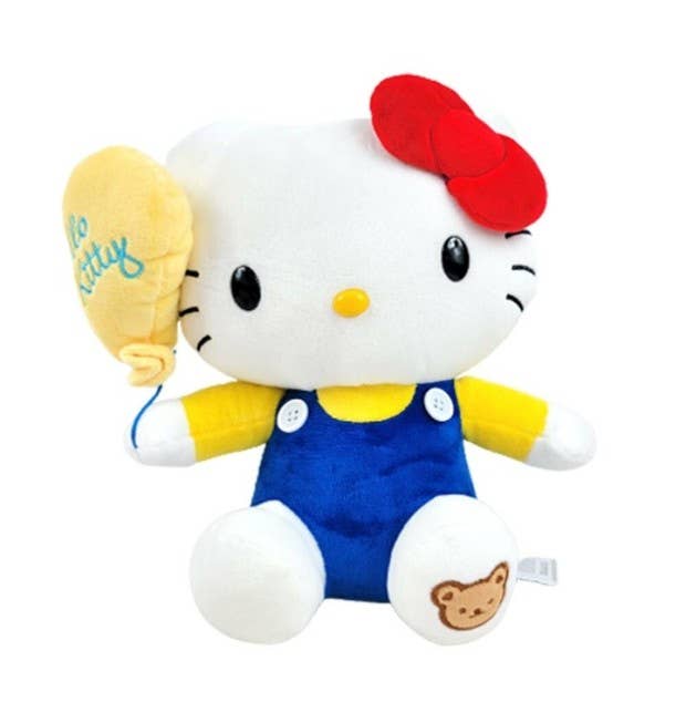 K-Wonderland - Sanrio Hello Kitty with Ballon Deco Collectable Gift Plush : Yellow Balloon