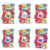 Tangle Jr. Wild 6-Pack - Tangle Jr Wild Series Fidget Toy Multipack - Wild Patterns on Tangle Fidget Toys - Tangle Fidget Toys for Adults and Children