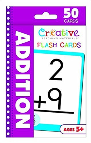 Creative Teaching  Materials Addition FlashCards