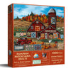 SunsOut - 0417 Pumpkin Patch Farm Quilts 1000 pc Puzzle