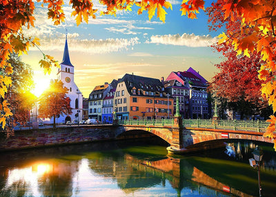 Colorcraft Strasbourg Sundown 1000 pc Puzzle