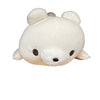 Japanese Plush Laying Zoo Animals Polar Bear 7"