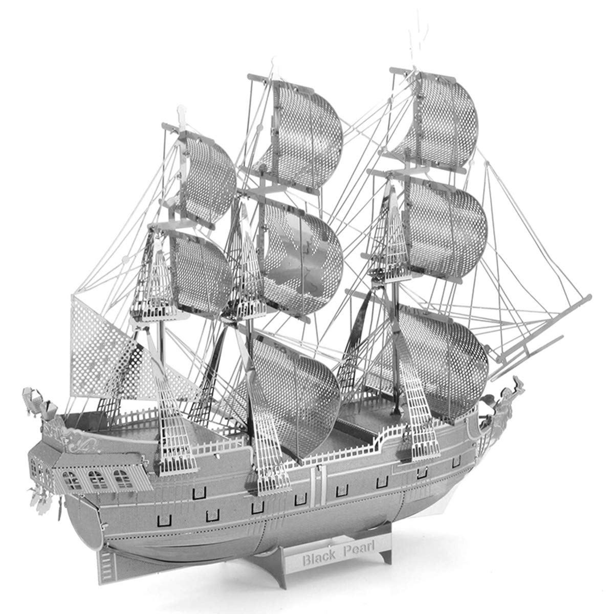 Fascinations Metal Earth Premium Series Black Pearl 3D Metal Model Kit