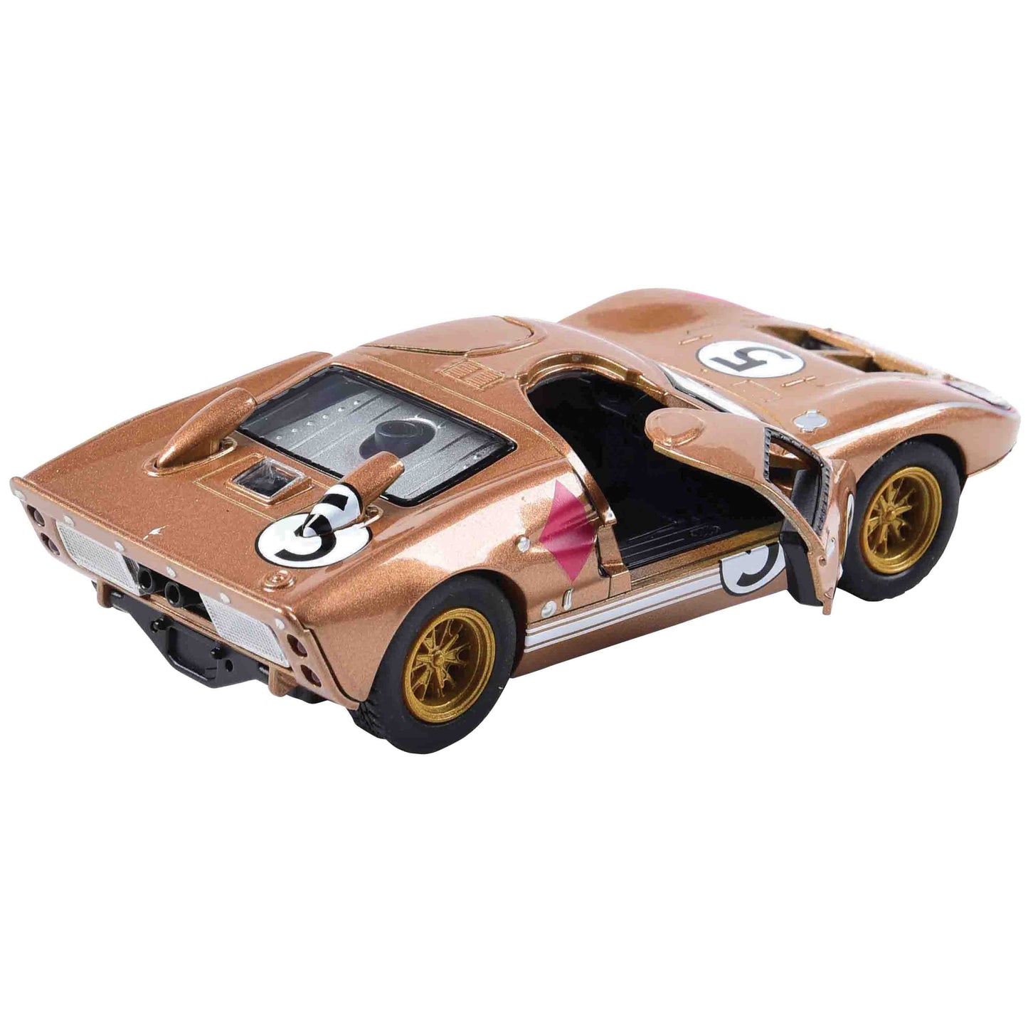 US Toy Company - 1966 Ford GT40 MKII Heritage Die Cast Cars 12-unit Display