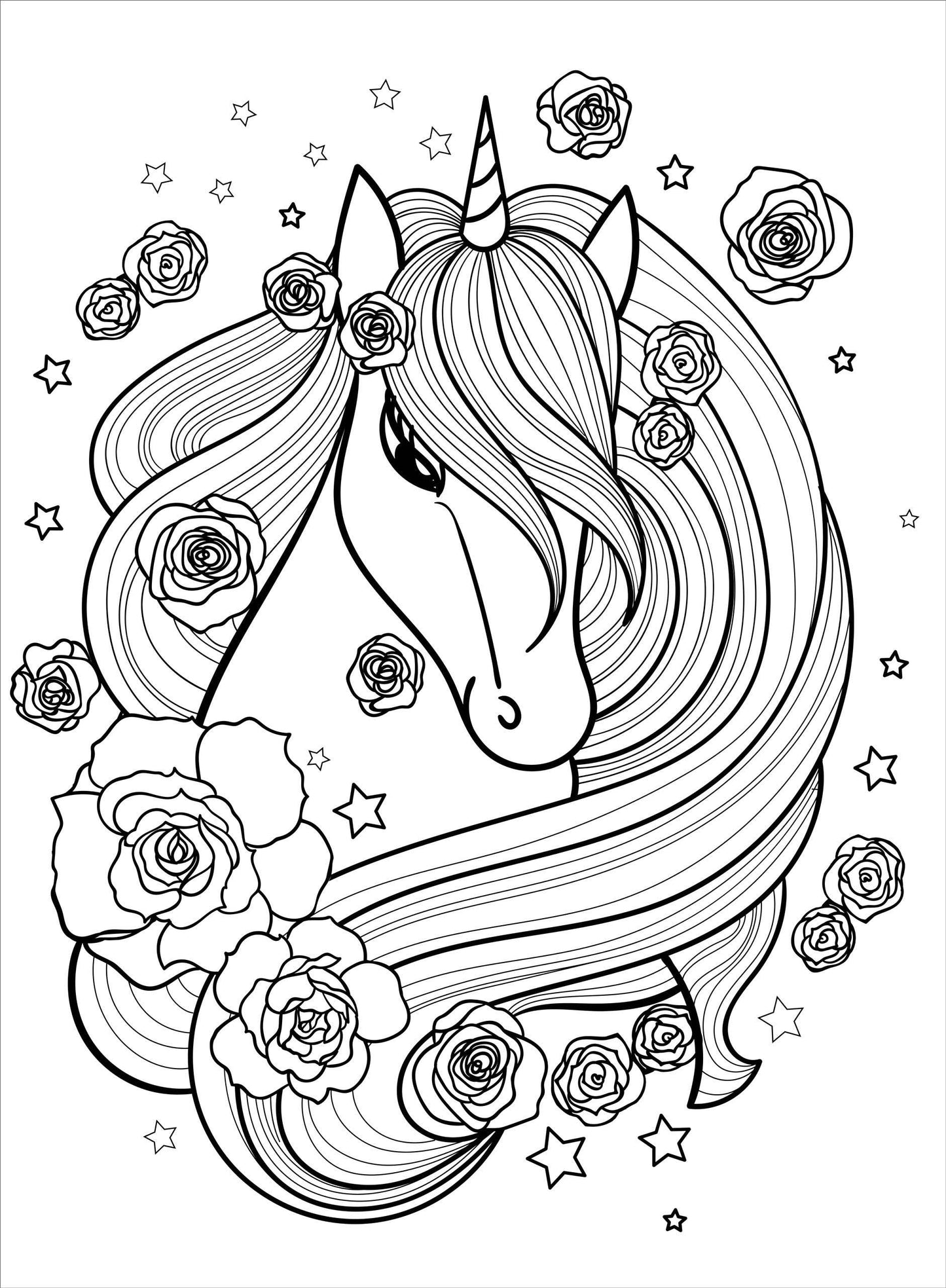 Peter Pauper Press - Unicorns Coloring Book