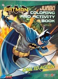 Batman Jumbo Coloring and Activity Book