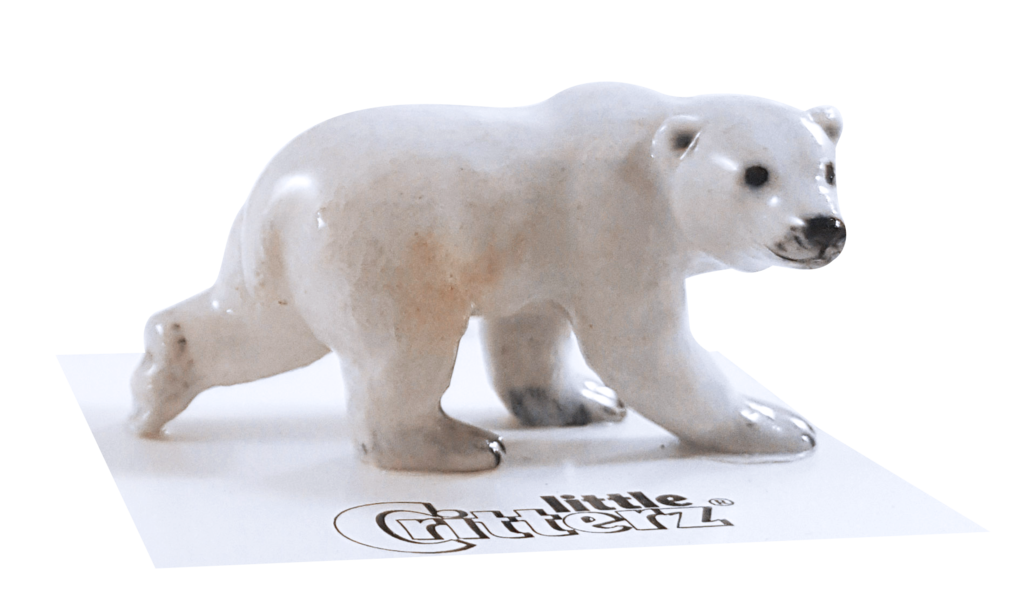 Little Critterz "Beaufort" Polar Bear Porcelain Figurine