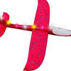 Spin Copter LED Light Up Sky Foam Glider - Blue - Red