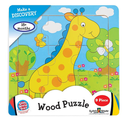 Ryan's Room 9 pc Wood Puzzle - Giraffe