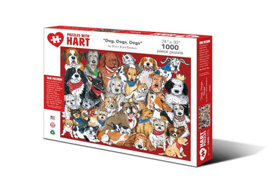 Hart Puzzles - Dogs, Dogs, Dogs by Sherri Buck Baldwin