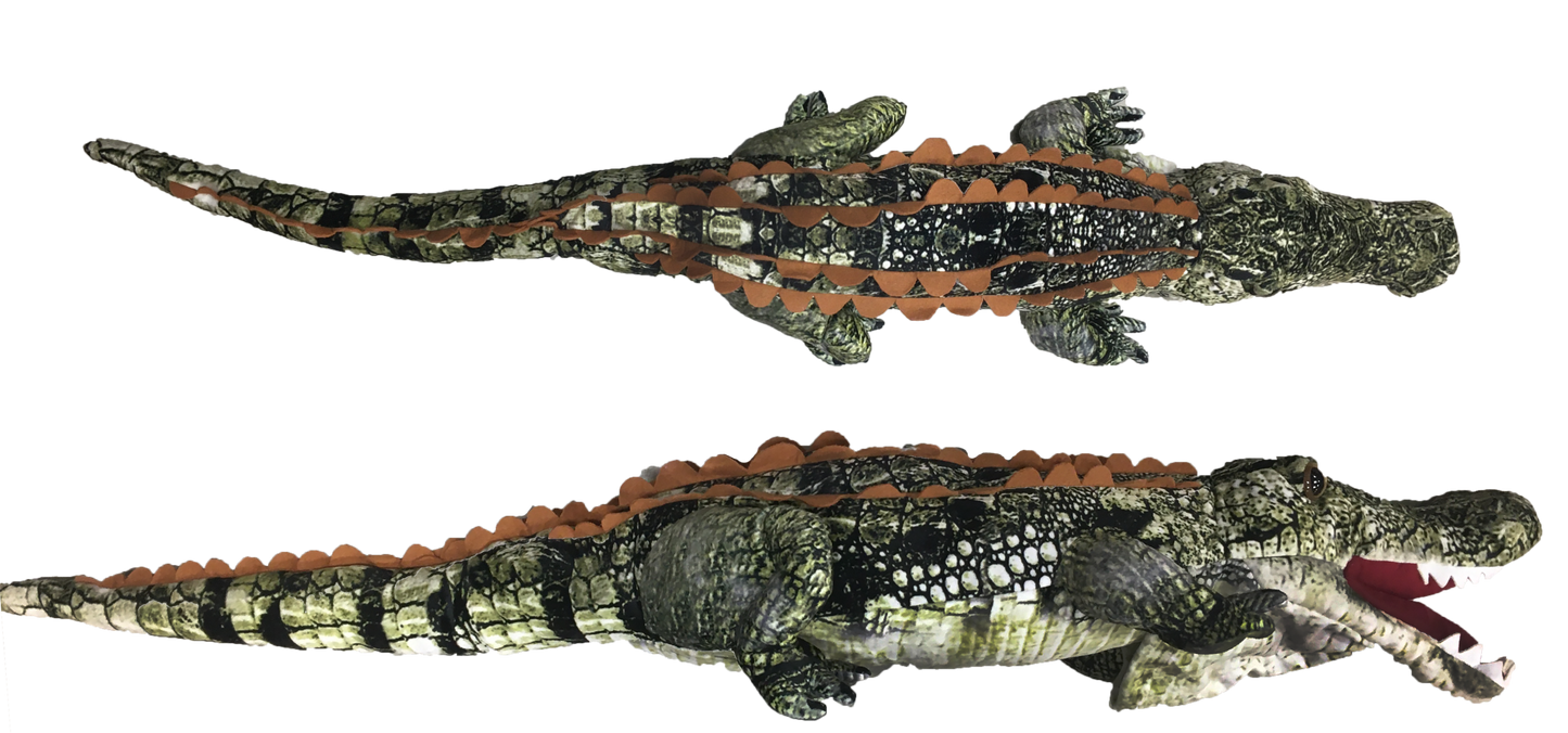 Texas Toy Distribution - Crocodile Hand Puppet 40" Plush Stuffed Animal