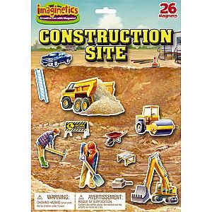 Imaginetics Construction Site Magnetic playset