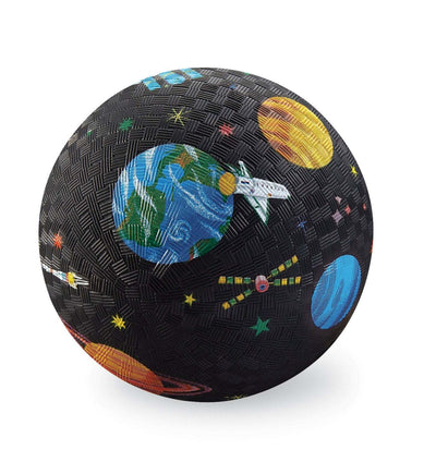 Crocodile Creek Space Exploration Rubber Playground Ball 5"