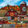 SunsOut - 0417 Pumpkin Patch Farm Quilts 1000 pc Puzzle