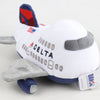 Daron Worldwide Trading - MT005-1 Delta Airlines Plush airplane by Daron toys.