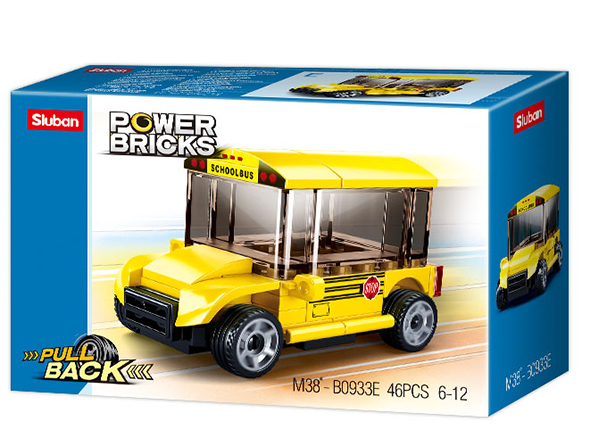 Texas Toy Distribution - PowerBricks Pull-Back Building Brick  Train