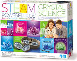 STEAM Powered  Kids Crystal Science Kit