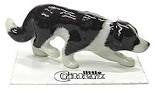 Little Critterz Border Collie Puppy Dog Sneaks "Hemp" New Figurine MINIATURE Porcelain LITTLE CRITTERZ LC816