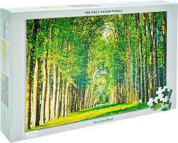 Puzzlelife Tree Lined Road 500 Piece Jigsaw Puzzle