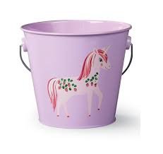 Crocodile Creek Gardening Metal Pail - Unicorn