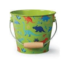 Crocodile Creek Gardening Metal Pail - Dinosaurs