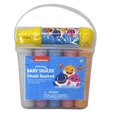 Baby Shark Chalk Bucket