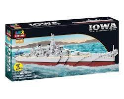 Imex Oxford USS Iowa Battleship BB-61 1053 piece Building Set