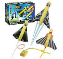 New Stomp Rocket 3 Stunt Planes