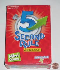 5 Second Rule Mini Game