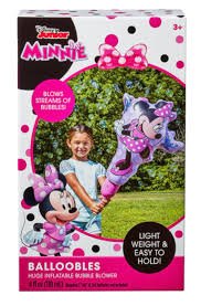 Minnie Mouse Onflateable Baloobles Bubble Blower