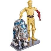 Fascinations Metal Earth Star Wars R2-D2 and C-3PO 3D Metal Model Kit Box Set